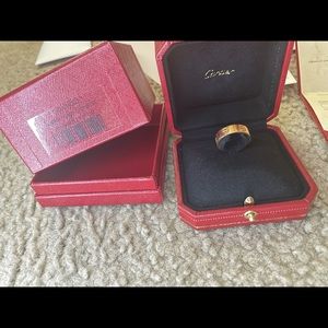 Cartier Love Ring，pink gold
